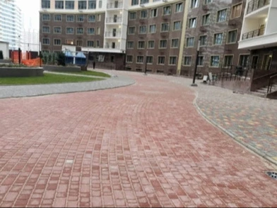 Благоустройство двора жилого комплекса